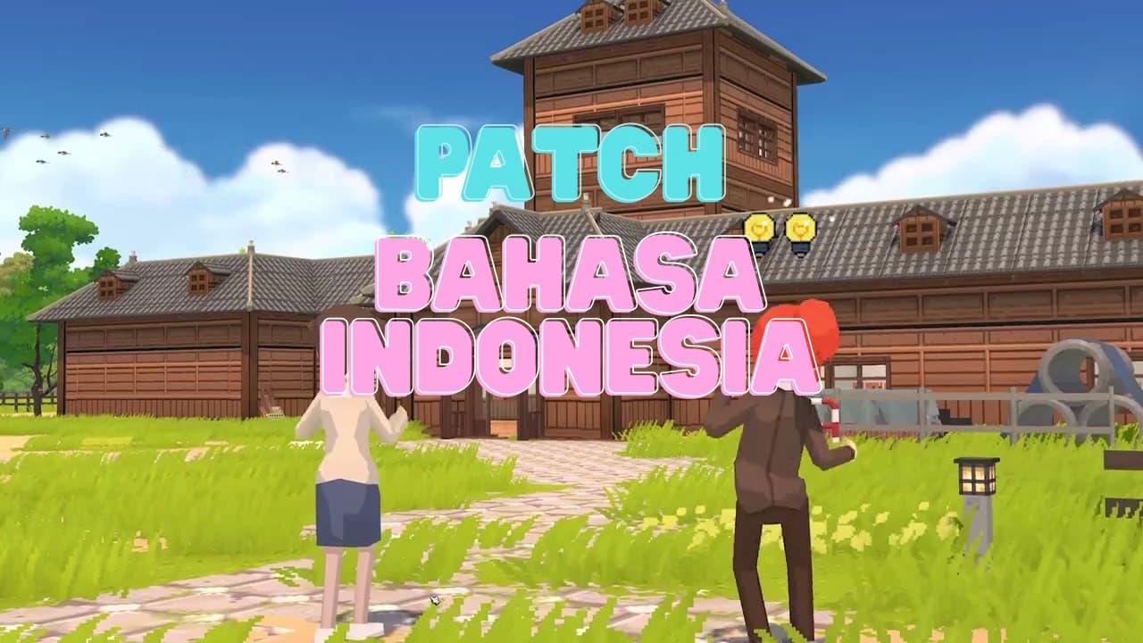 Let's School Patch Bahasa Indonesia
