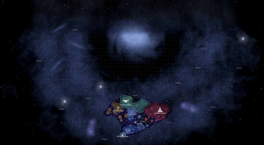 Ring Galaxy Map Large