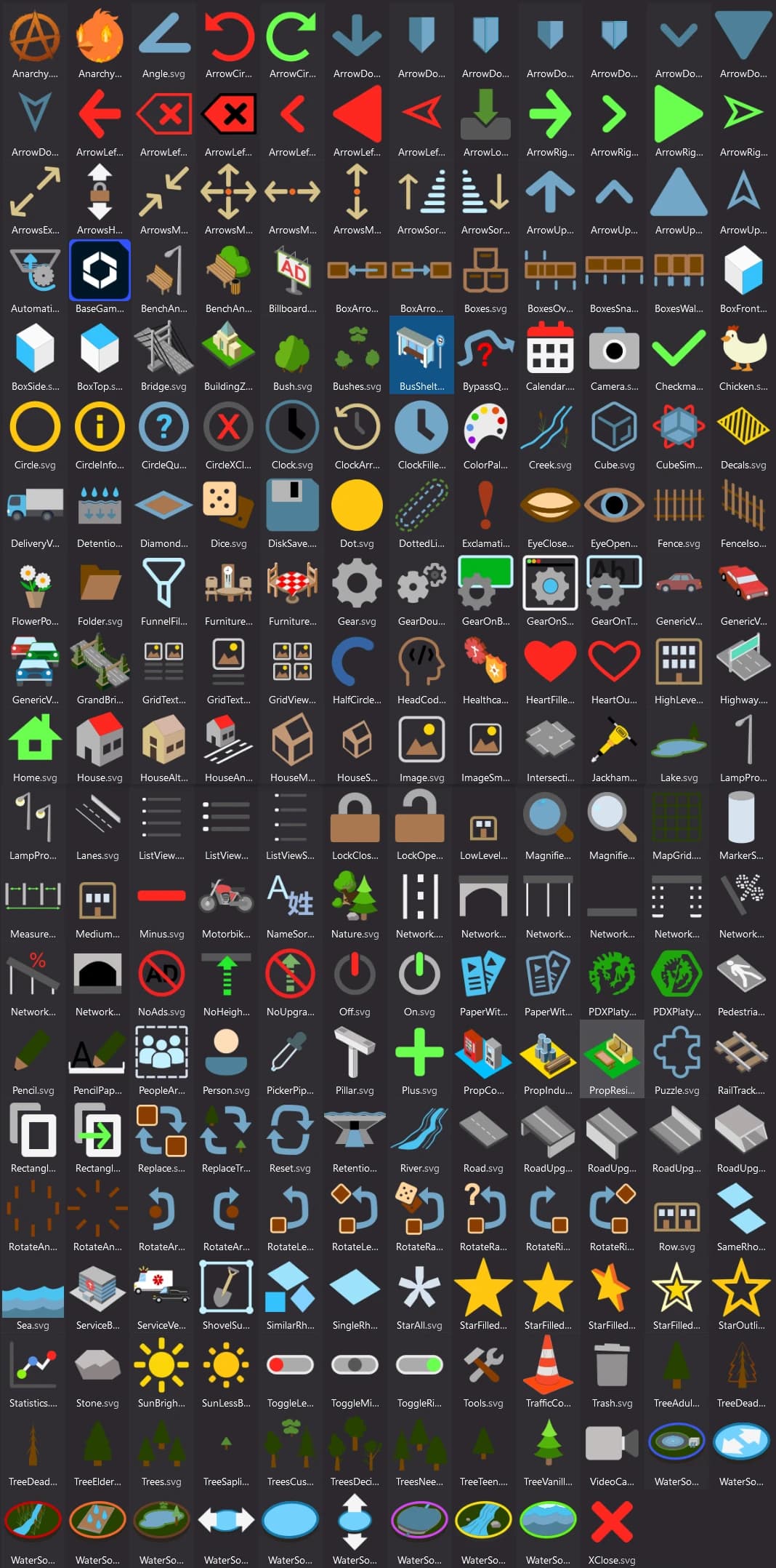 Unified Icon Library
