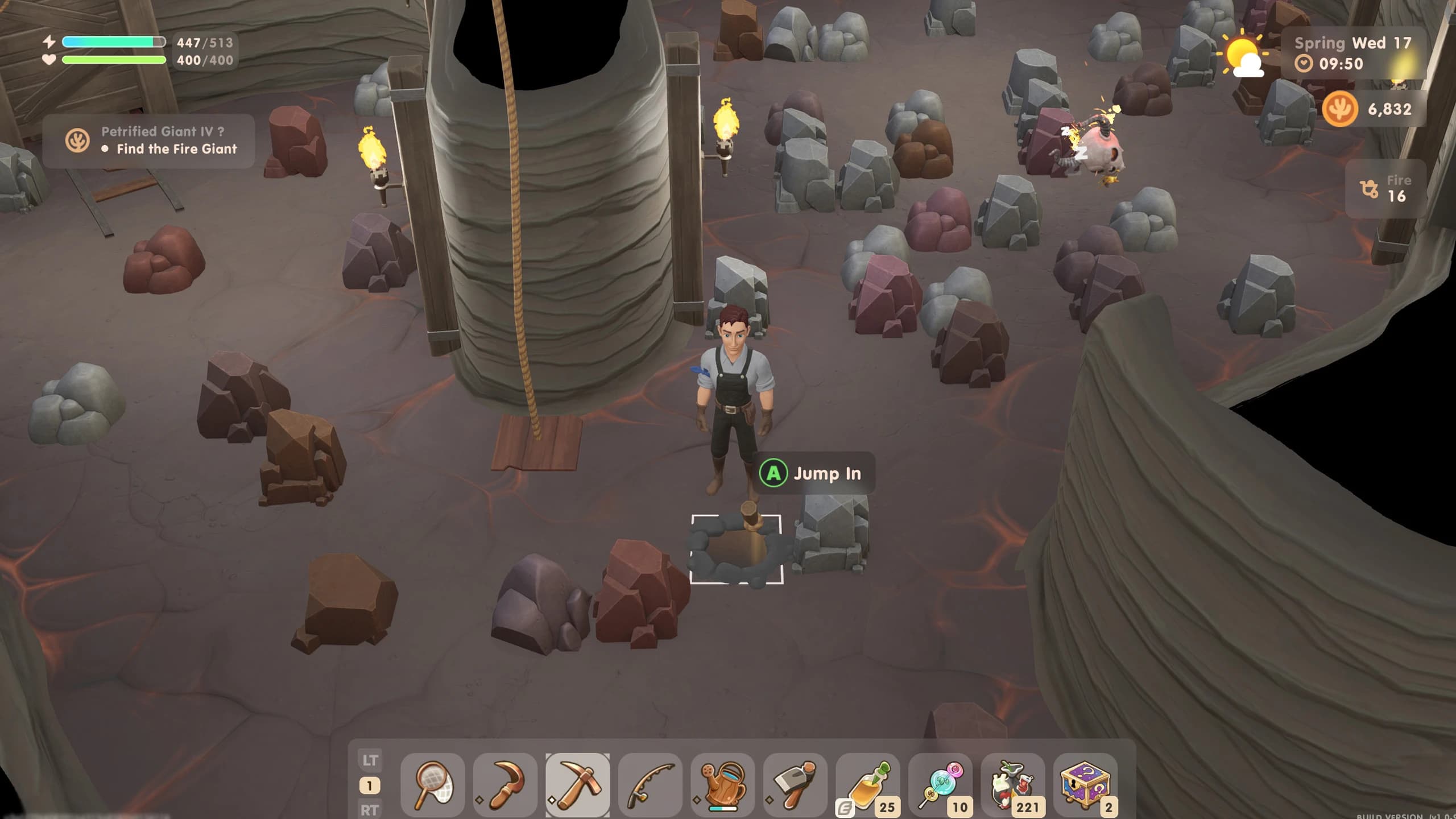 Mining - Find Floor Exit Immediately - Forest and Savannah Caves (v1.1b-1232 Compatible)