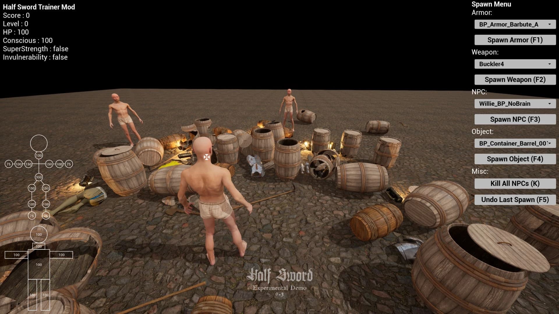 Half Sword Trainer Mod