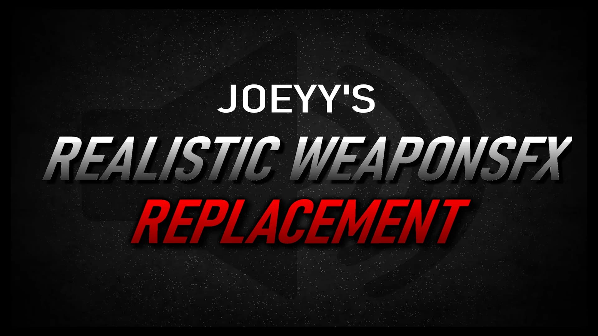 Realistic WeaponSFX Replacement