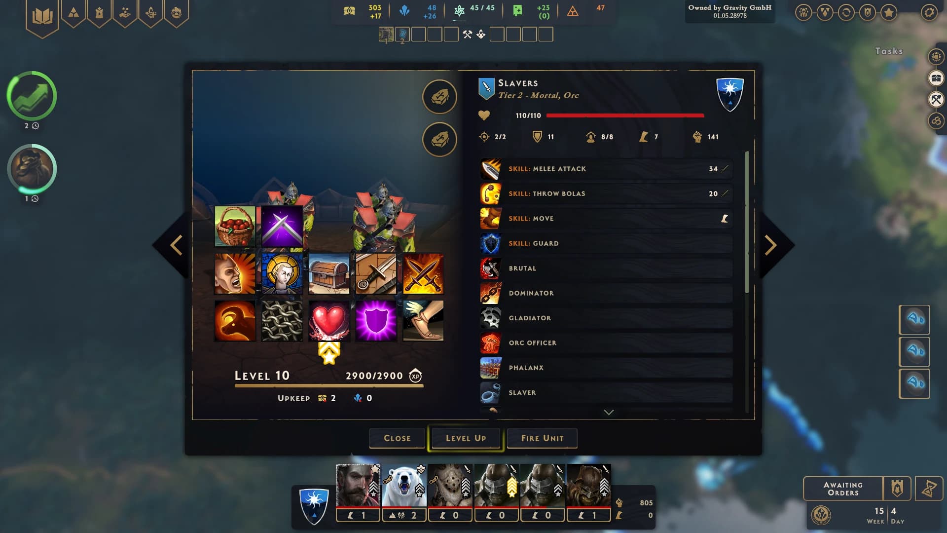 Level Up Choice (Balanced)