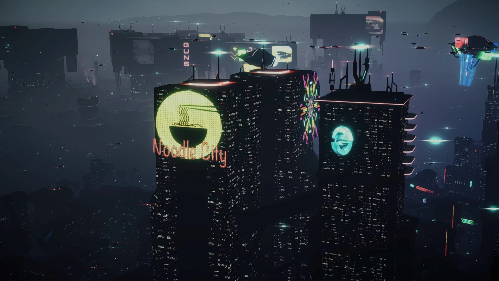 Dystopika City Bilboards