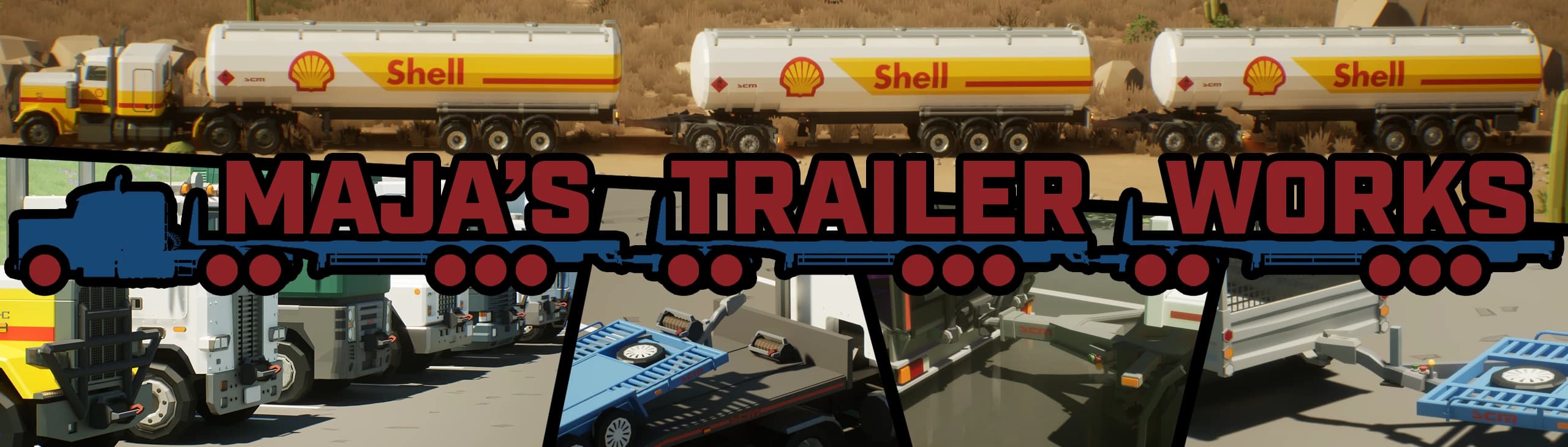 Maja's Trailer Works - Road Trains - Trailer Hitches on Trailers and more 7.18