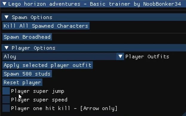 LegoHorizon - Basic Trainer