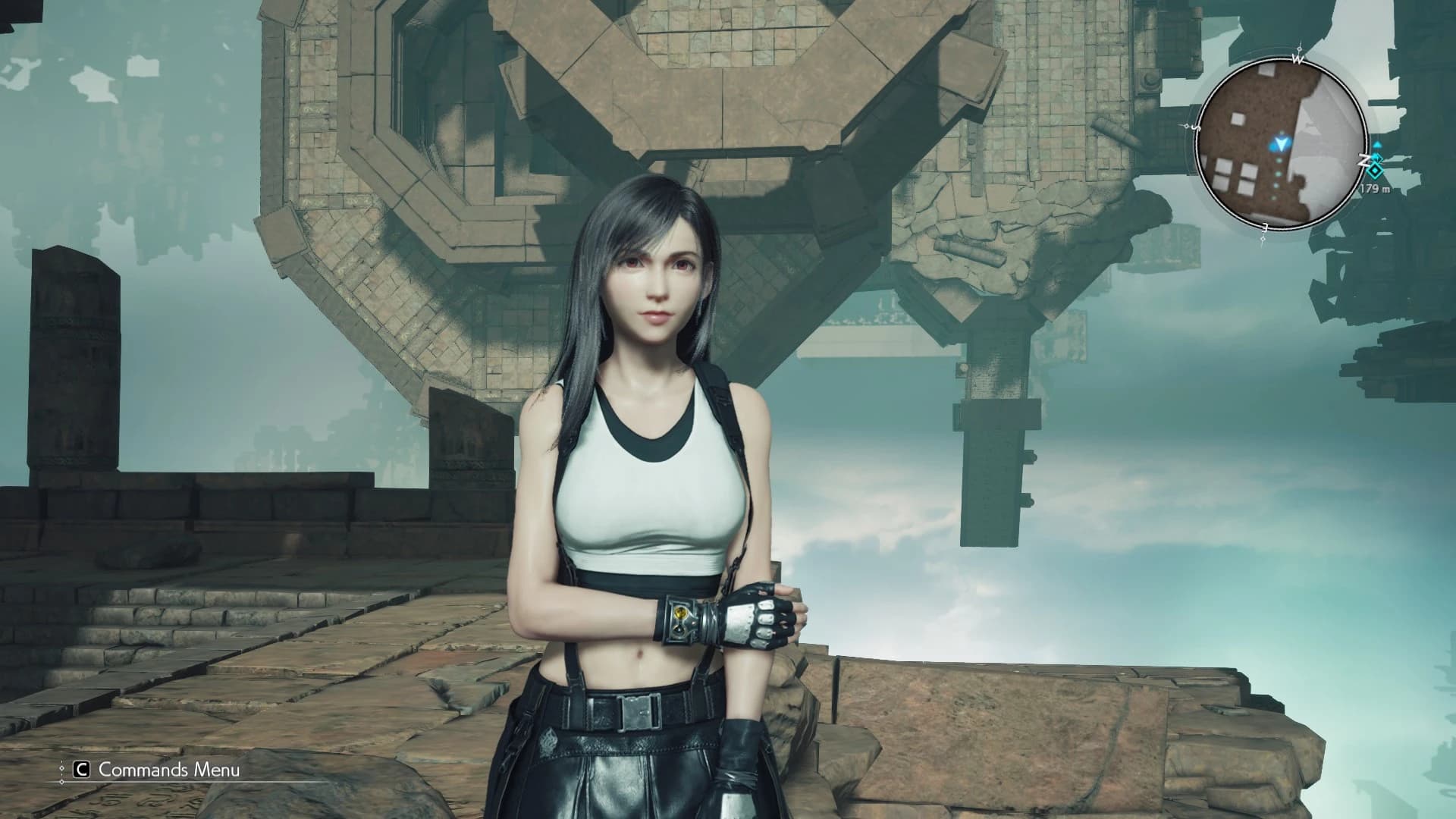 Jiggle physics for Tifa - Standard - Sleeveless -  Barefoot - Majestic Glamour