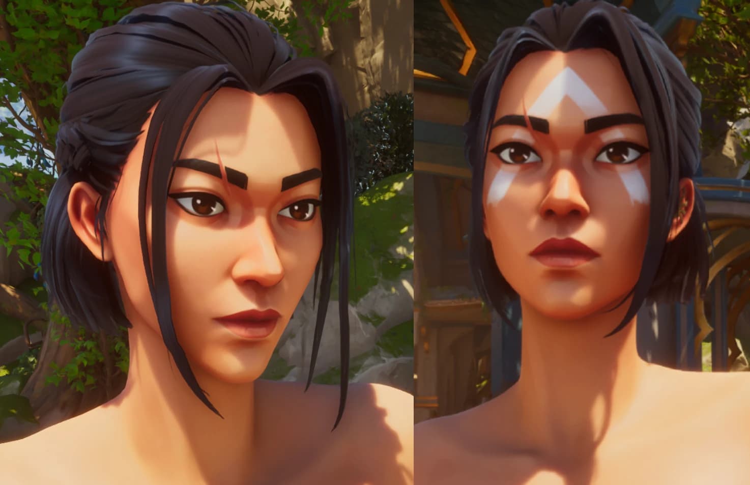 Remove Brynn's Face Paint