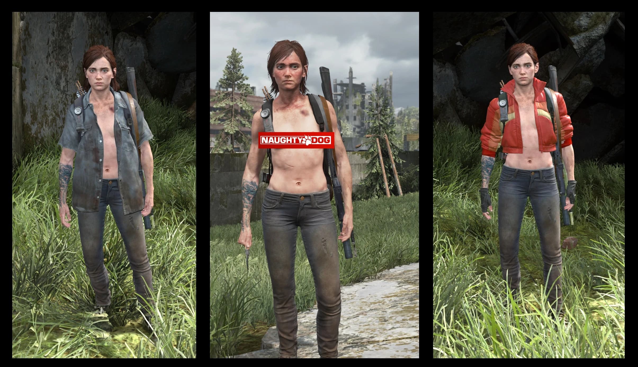 Ellie Topless