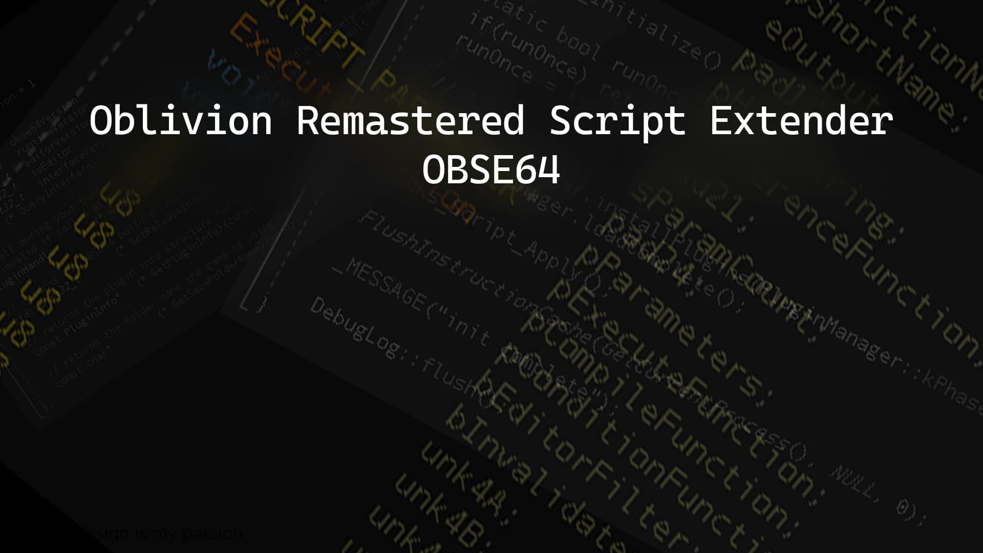 Oblivion Remastered Script Extender (OBSE64)