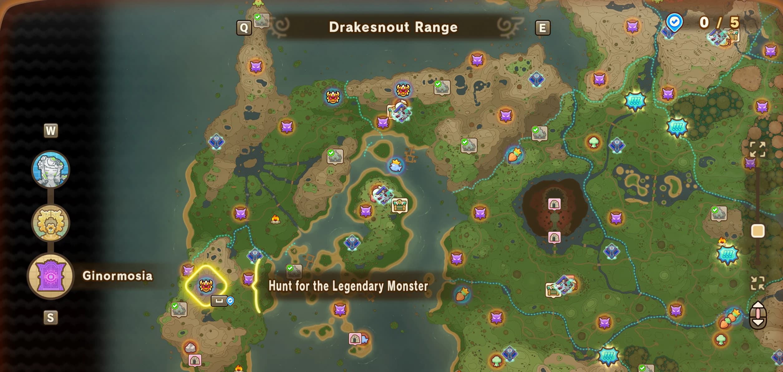 Ginormosia - Increased Legendary Event Spawn