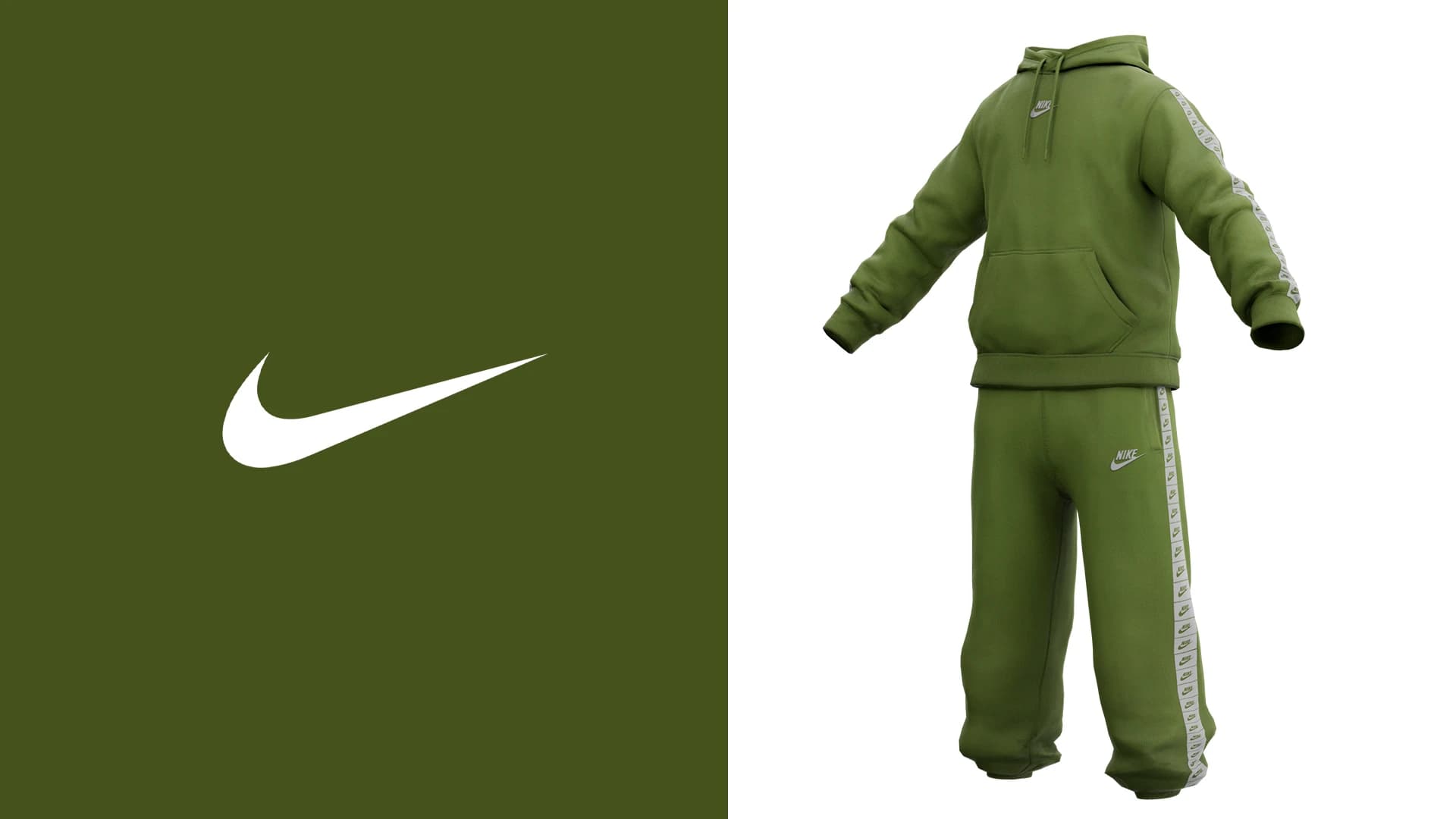 Nike - Sweatpants and Hoodie