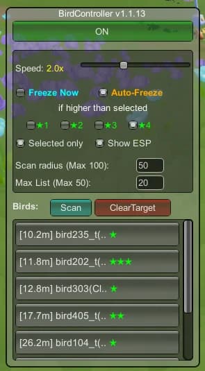Bird Controller