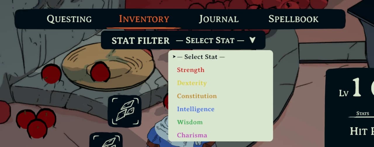 Inventory Stat Highlighter
