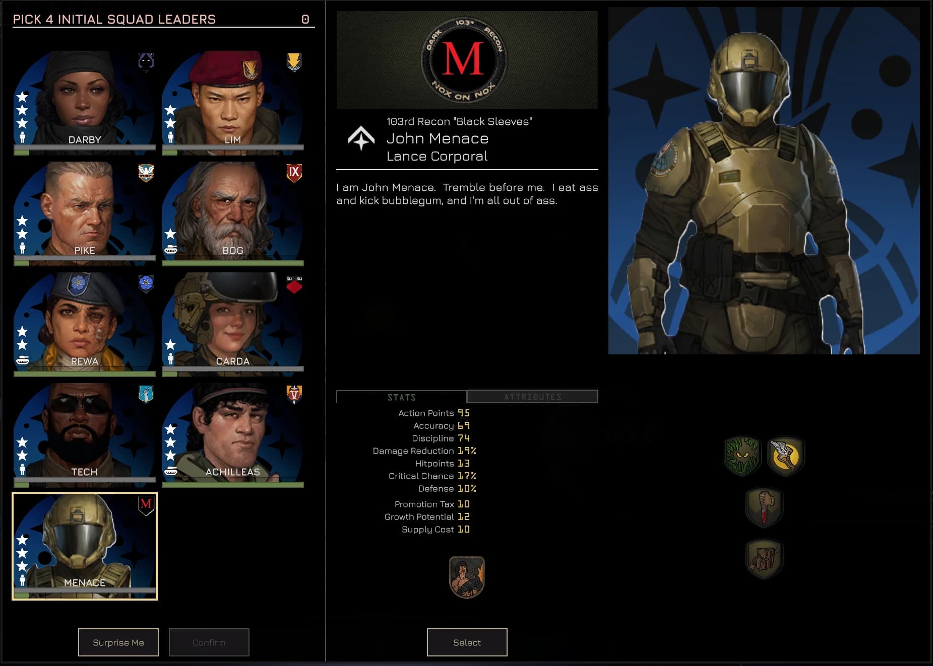 Custom Leaders