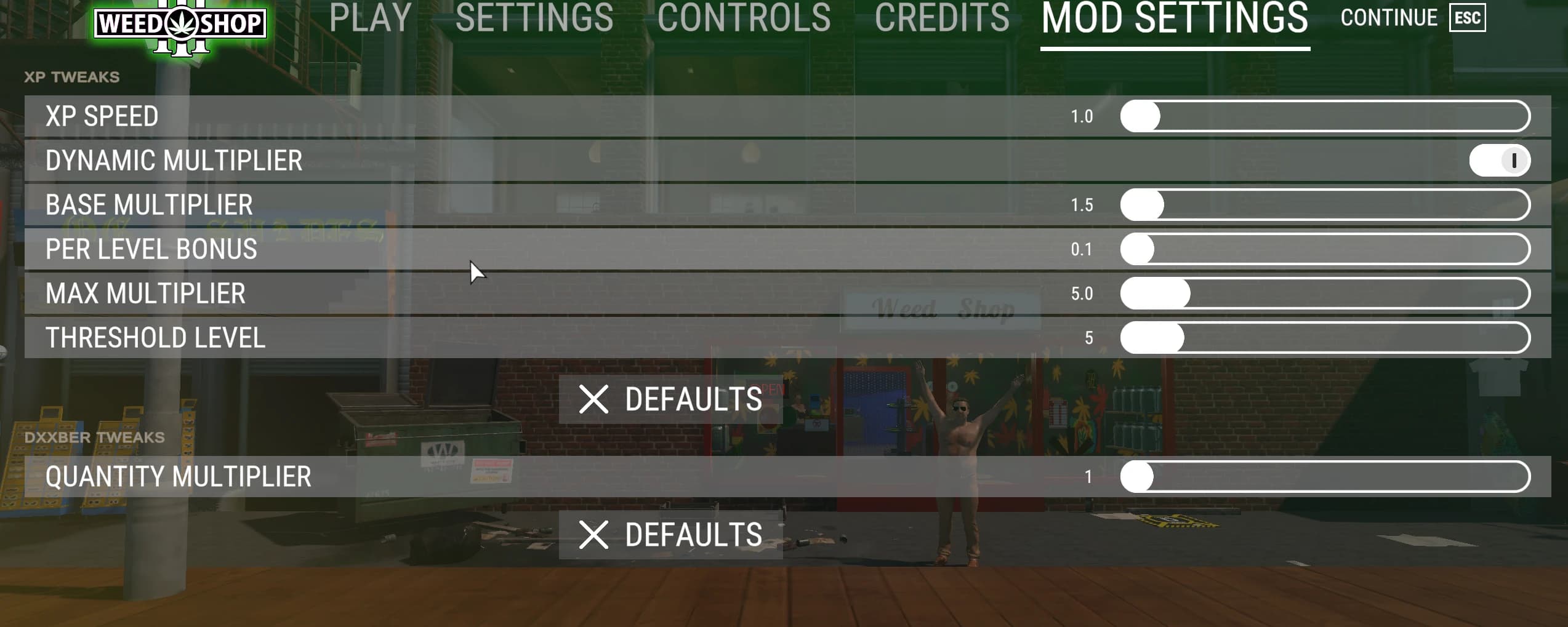 Dxxber Tweaks