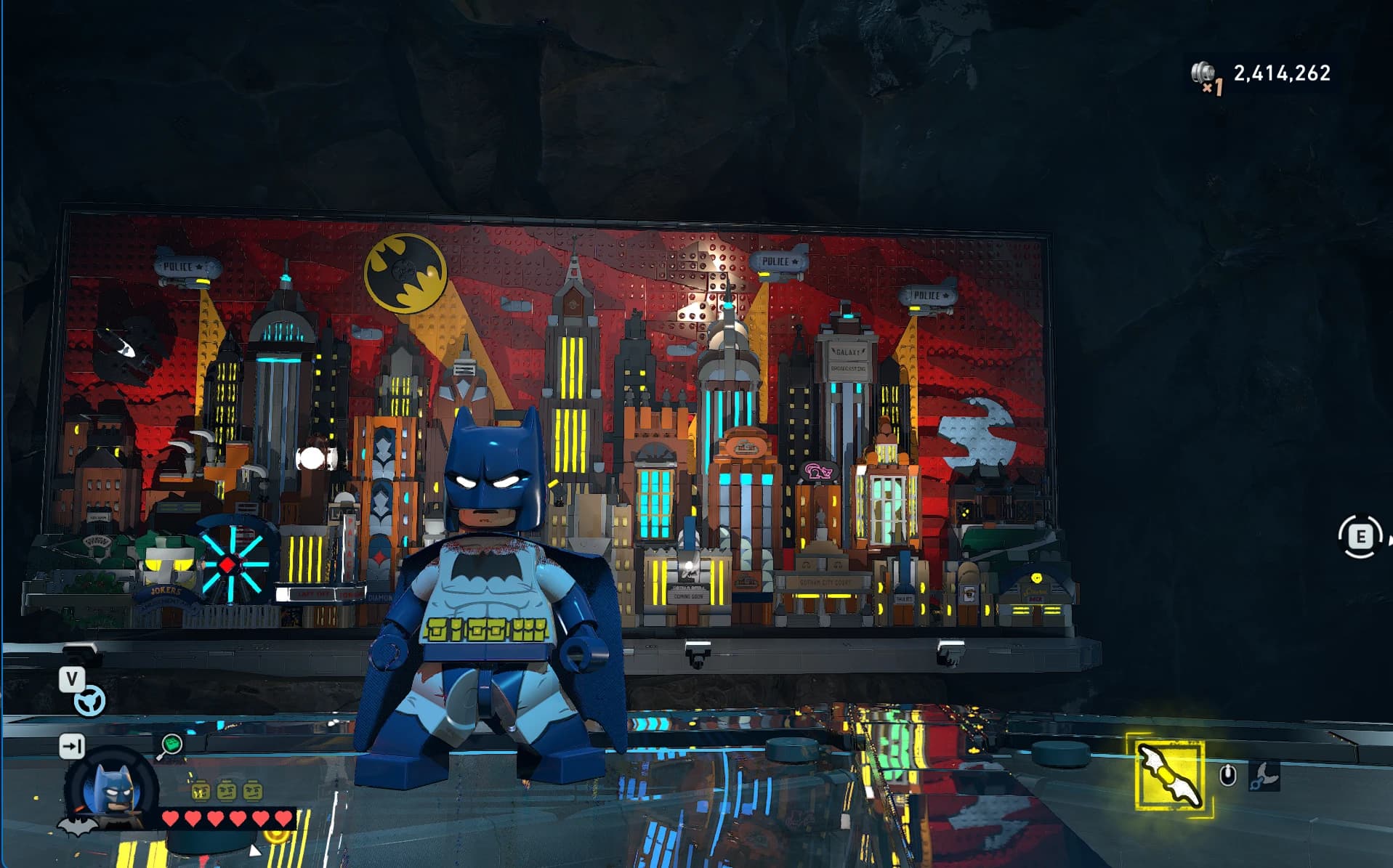 Lego batman 3 Batman idle animation
