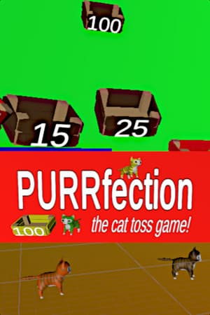 PURRfection! The cat tossing game!!
