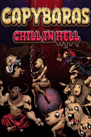 Capybaras Chill in Hell
