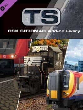 CSX SD70MAC Add-on Livery