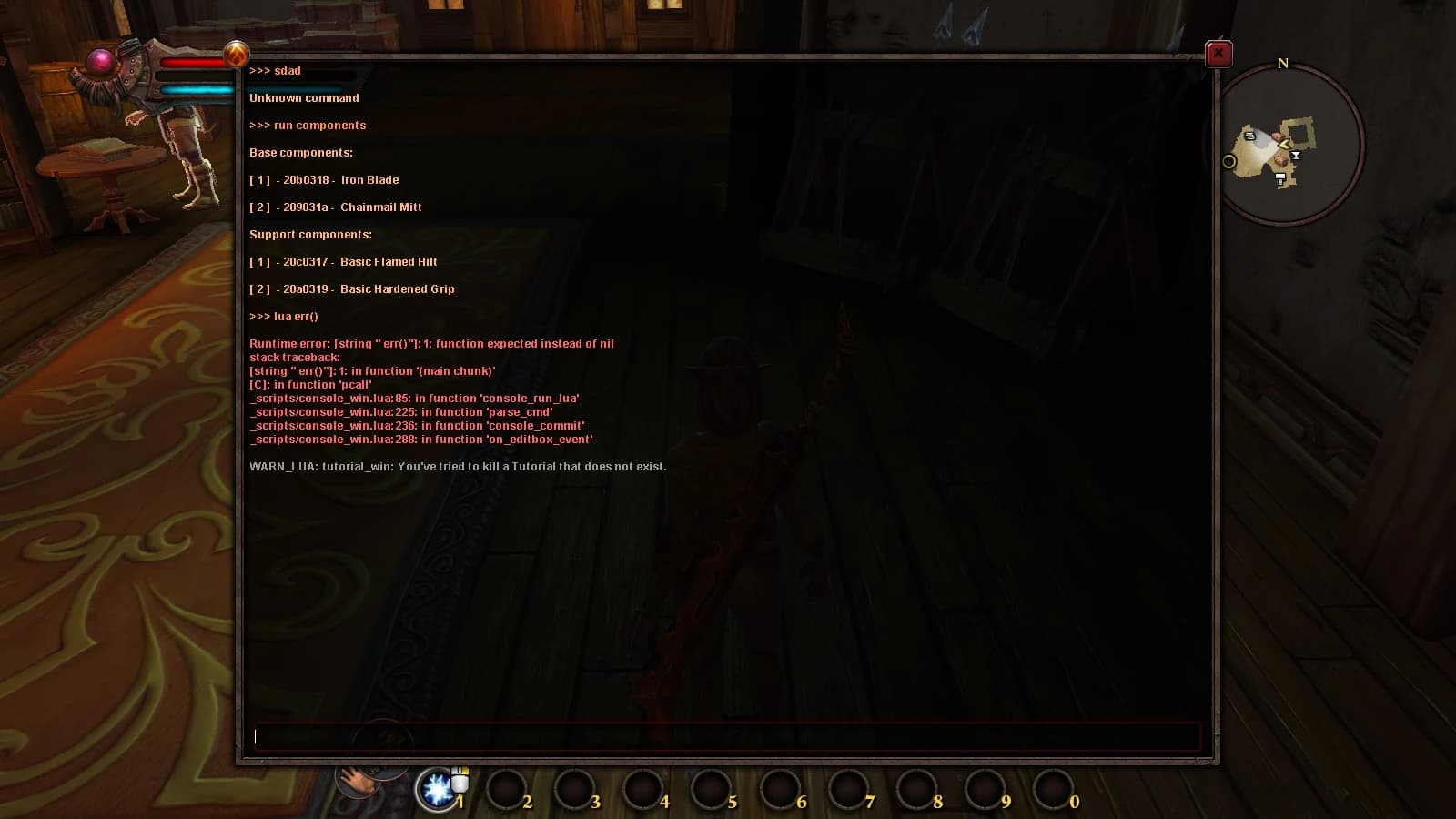 KOAR Lua Console