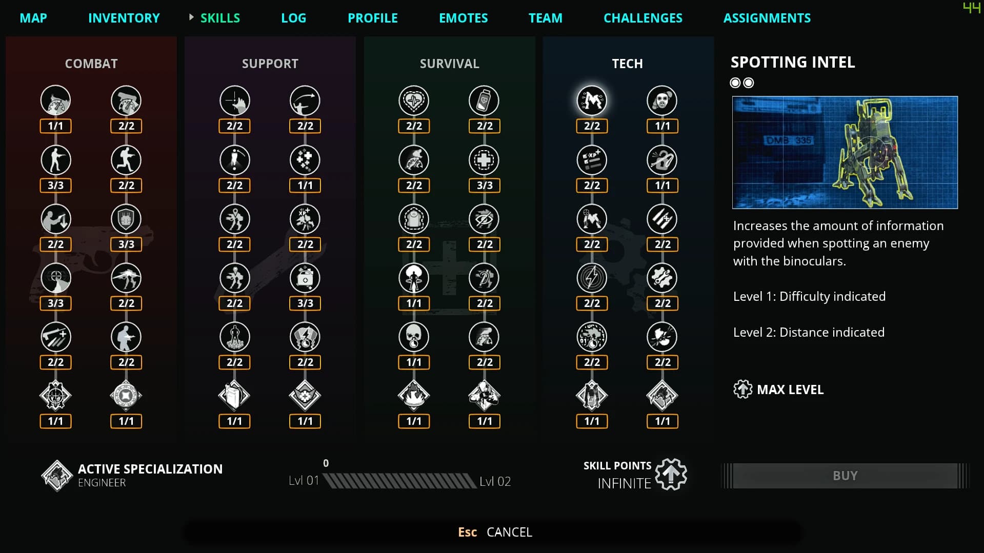 Unlimited Skill Points