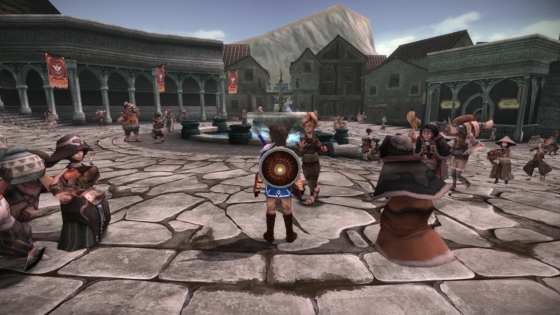 Hyrule Castle Town FreeCam Mod