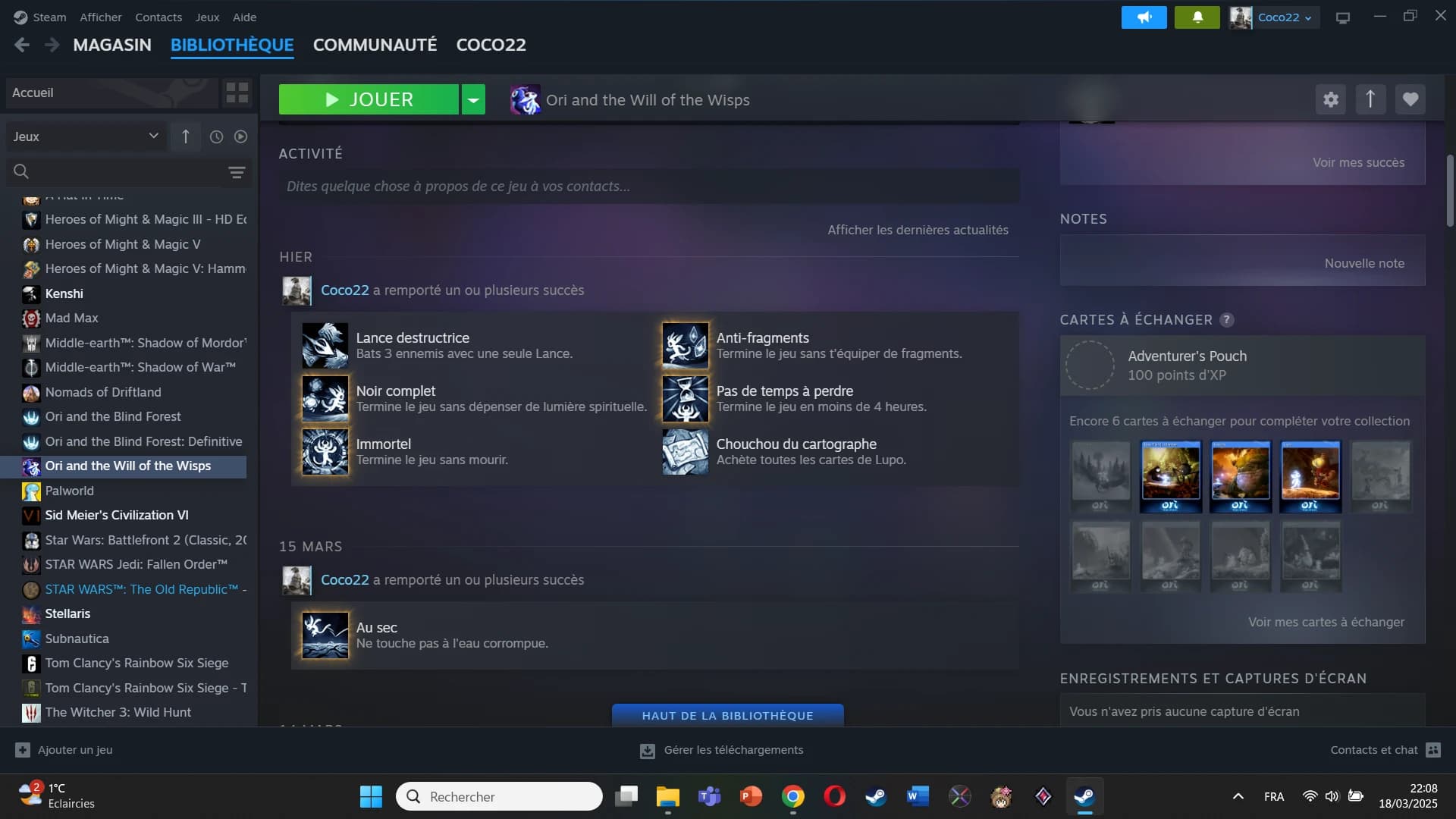 Immortal - Lightless - Shardless - Look at the the time savefile
