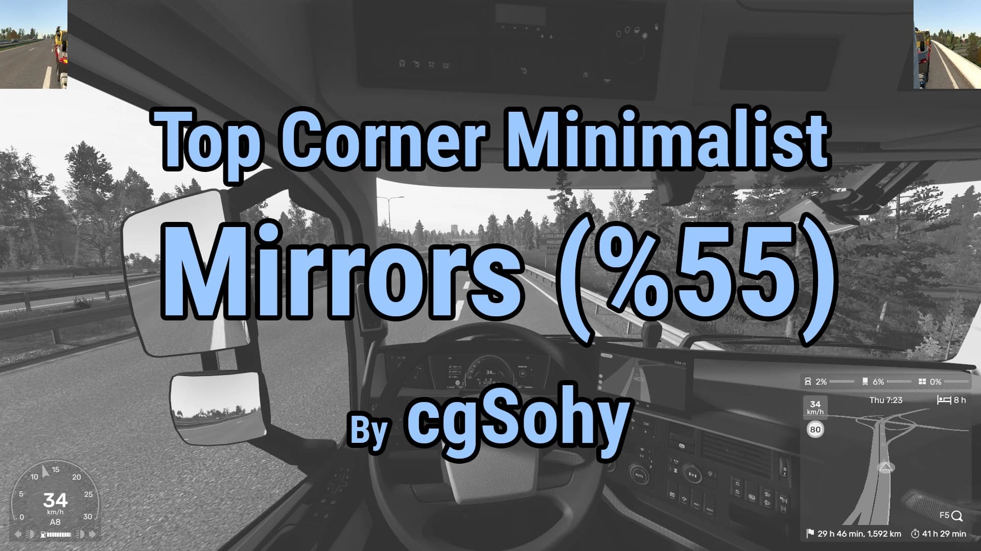 Top Corner Minimalist Mirrors v1.59.x