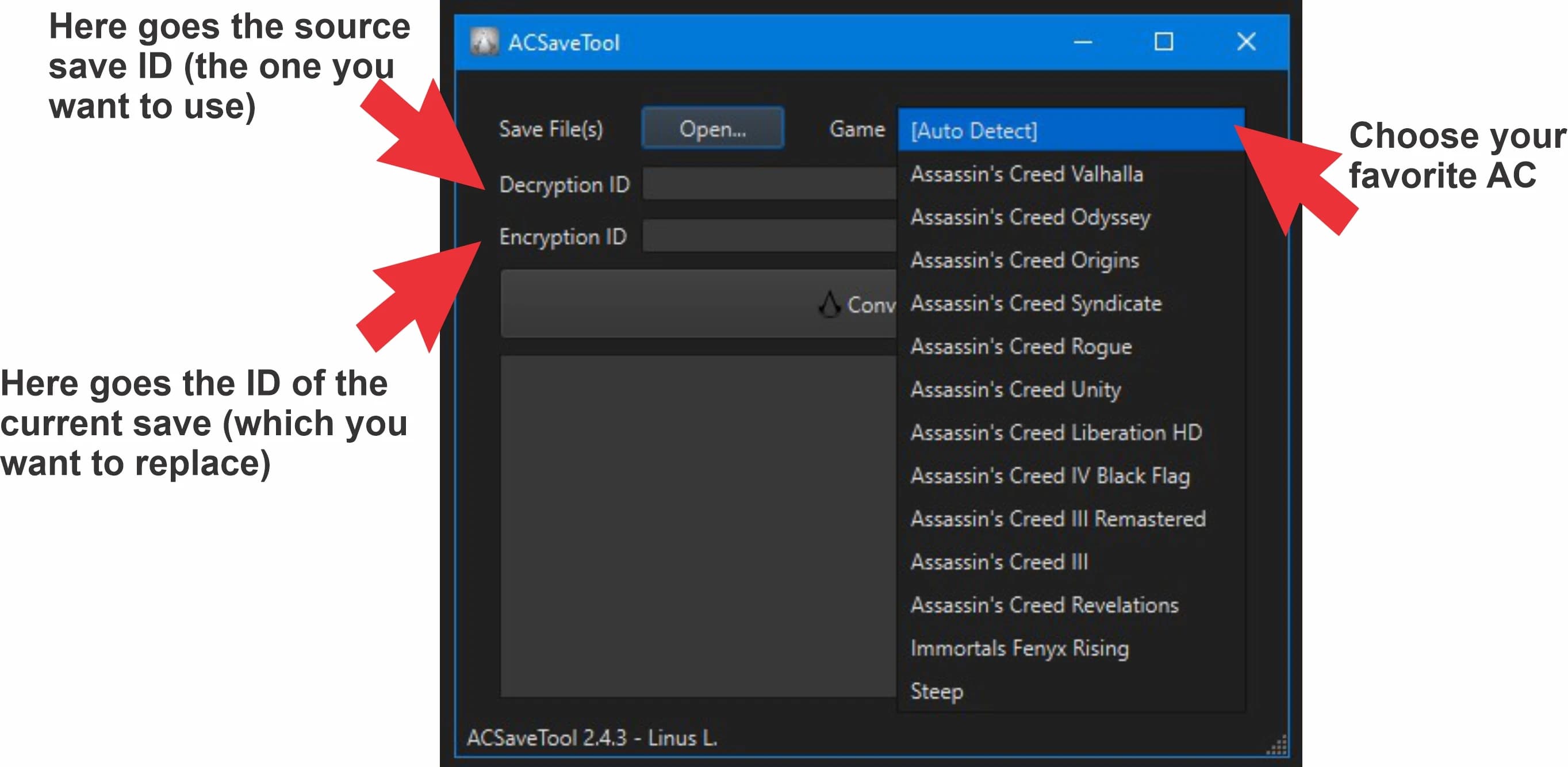 AC Save tool