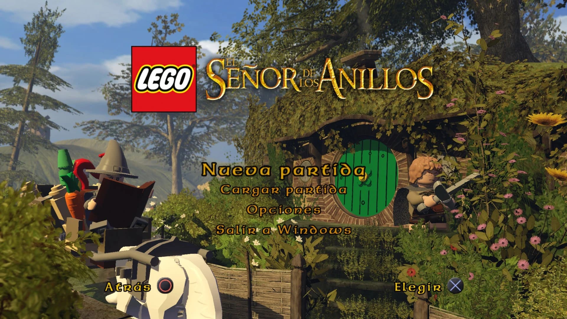 Playstation 3 buttons Lego The Lord of the Rings
