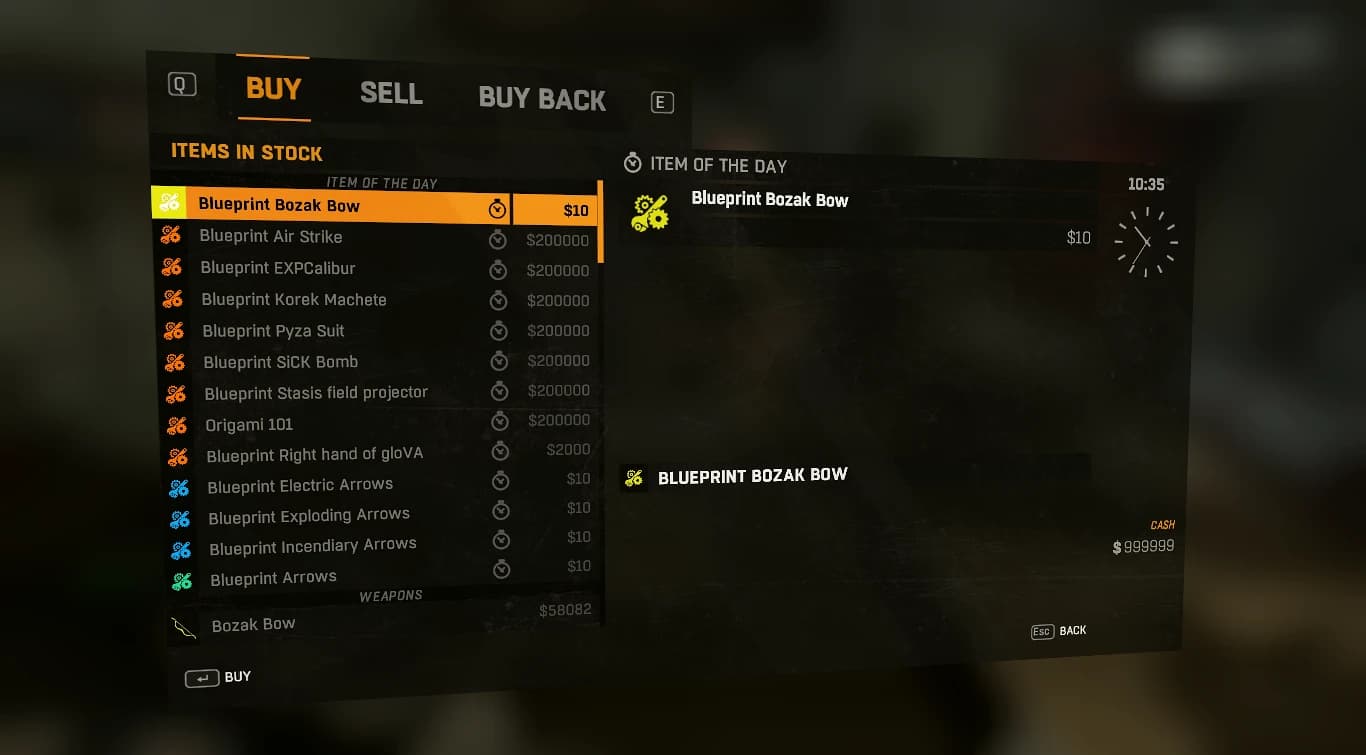 All Items in Shop