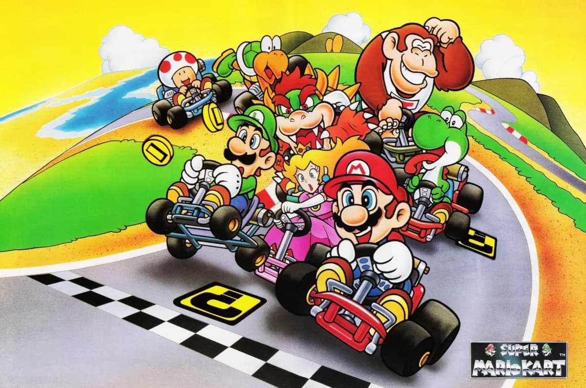 This Day in Gaming - 1st September 1992: Super Mario Kart